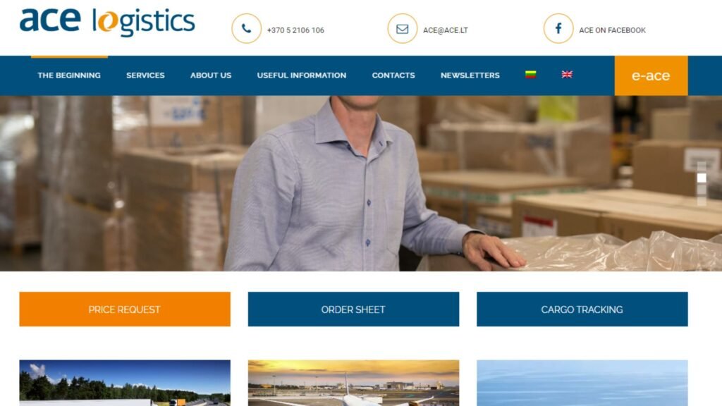 立陶宛十大貨運代理 9 UAB Ace Logistics - 立陶宛十大貨運代理