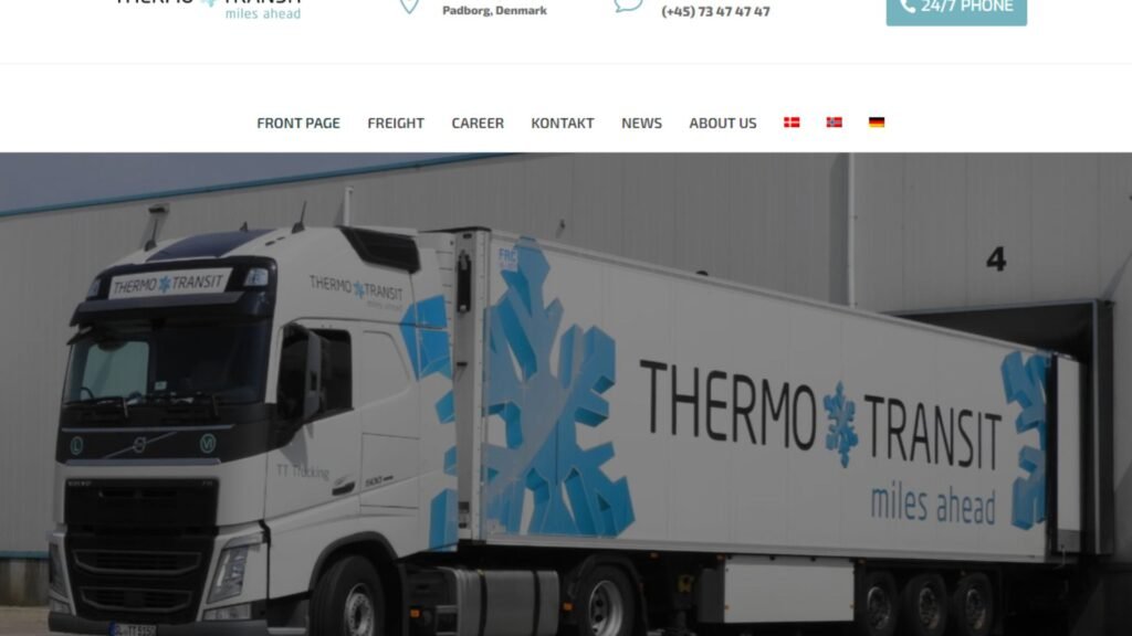 丹麥十大貨運代理商8 Thermo-Transit Denmark A S