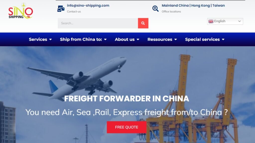 Top 10 Air freight forwarders in China 5 Sino Shipping - Top 10 Air freight forwarders in China