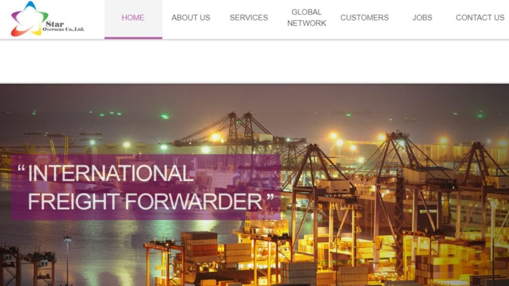 The Top Freight Forwarders in Thailand 13 Star Overseas Co., Ltd.