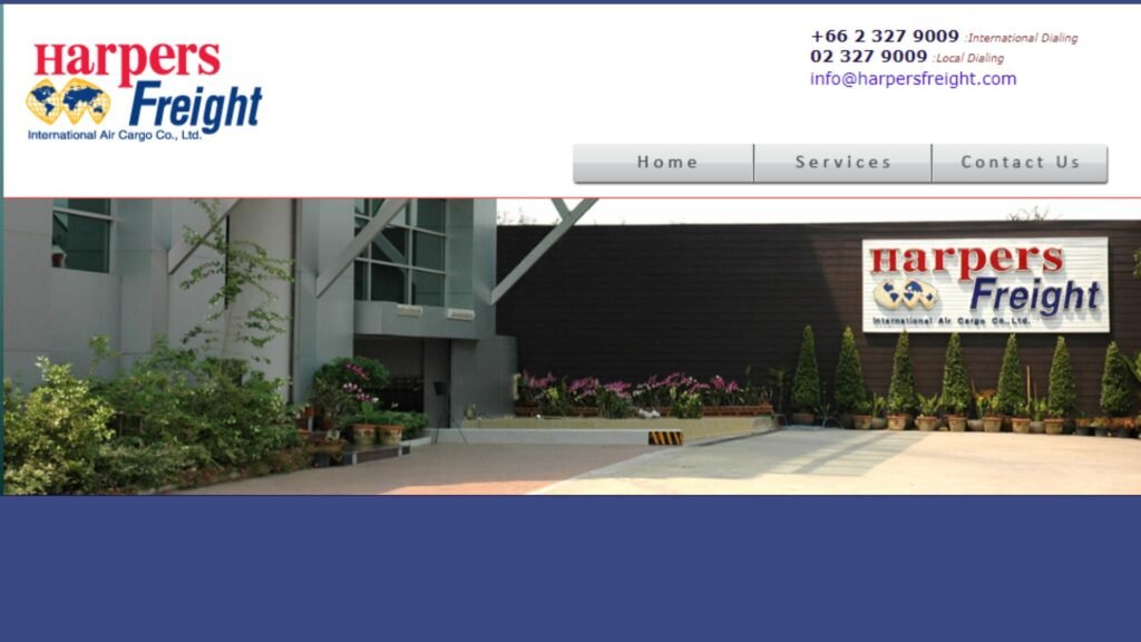 The Top Freight Forwarders in Thailand 14 Harpers Freight International Air Cargo Co., Ltd.