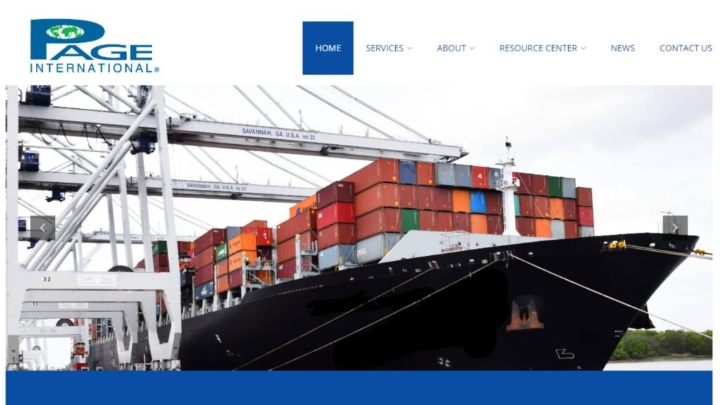 العثور على شركات الشحن المناسبة لعملك في جورجيا 17 Page International Inc - شركات الشحن في جورجيا