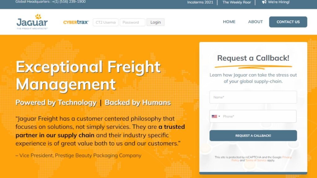 Top Freight Forwarders in New York 17 Jaguar Freight Services