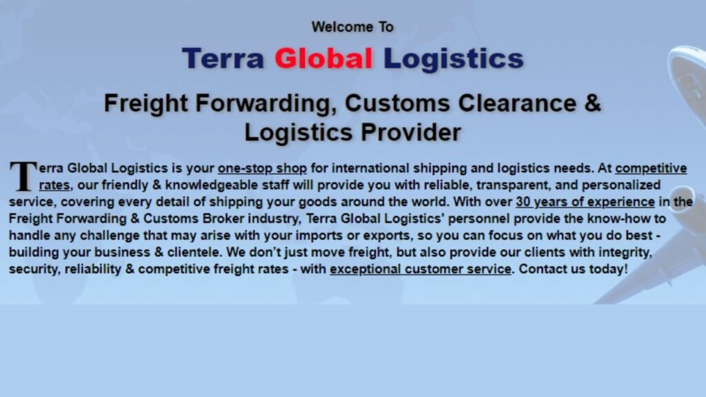 Top Freight forwarders in Miami 28 Terra Global Logistics