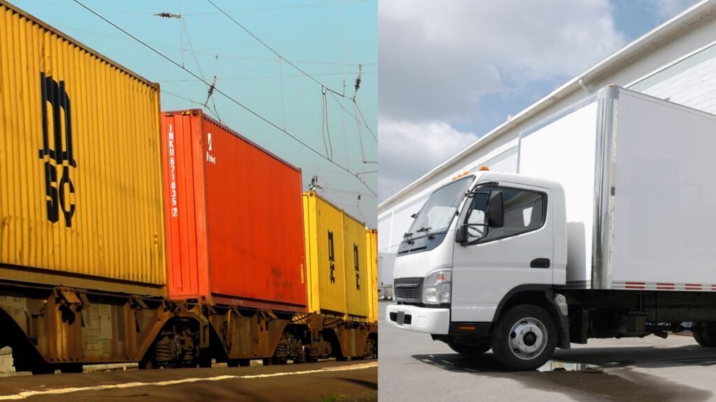 Versand von China nach Großbritannien: Alles, was Sie wissen müssen 10 Schienengüterverkehr kombiniert mit LKW-Fracht von China nach Großbritannien