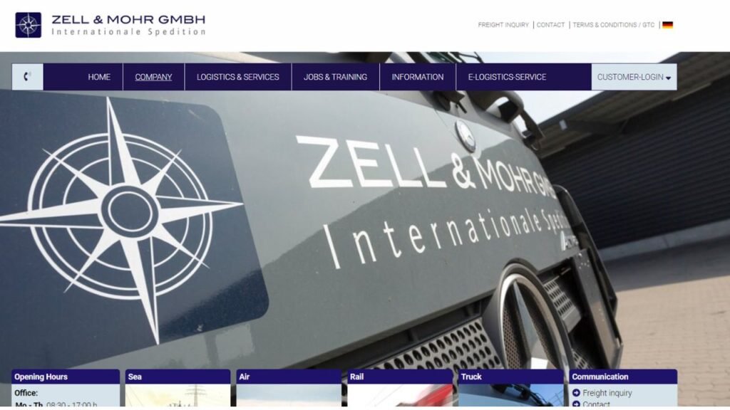 ドイツのトップ貨物運送業者 17 貨物運送会社