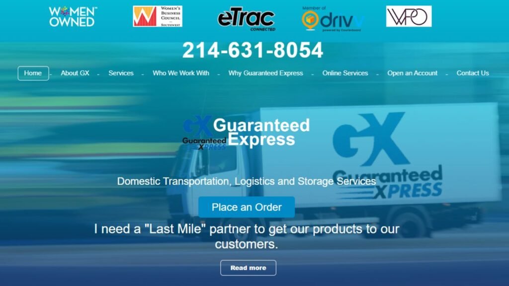 Top 10 Freight Forwarders in Dallas 2 Guaranteed Express, Inc. - Dallas